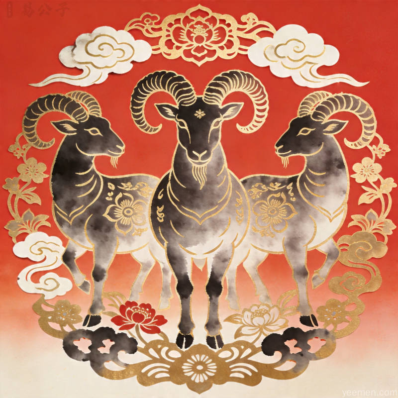 生肖配对图：姻缘与事业关系