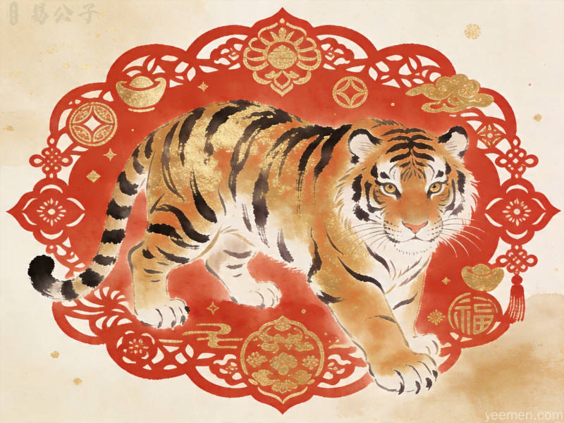 生肖配对图：姻缘与事业关系