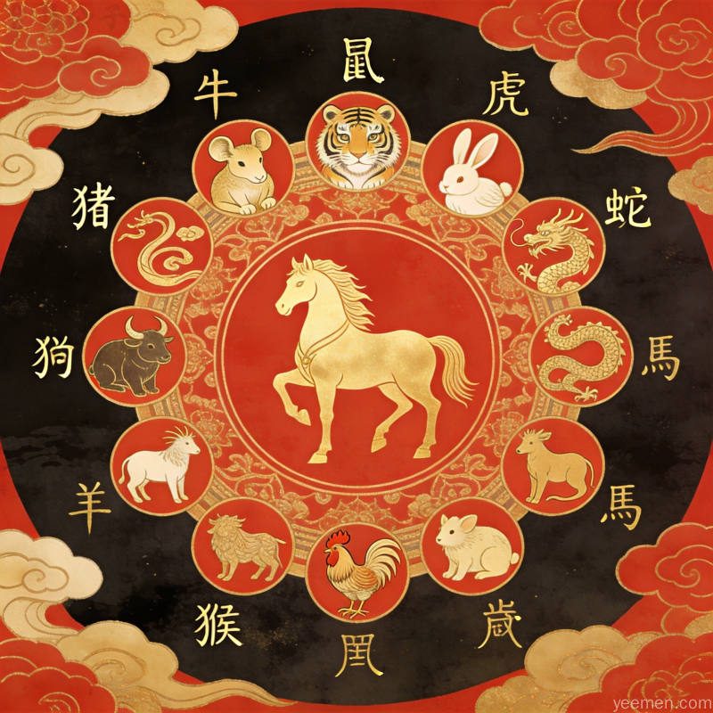 2026年十二生肖运势全解析：丙午马年流年吉凶