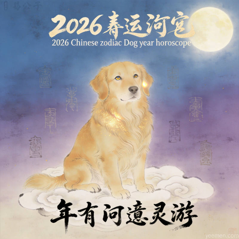 2026年属狗人全年运势：事业感情财运详解