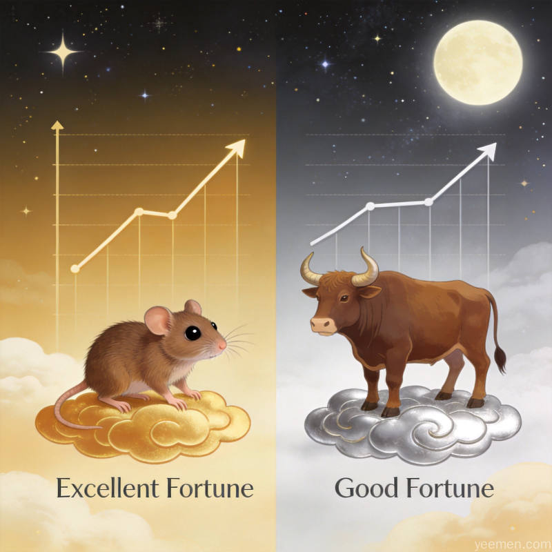 生肖运势对比分析