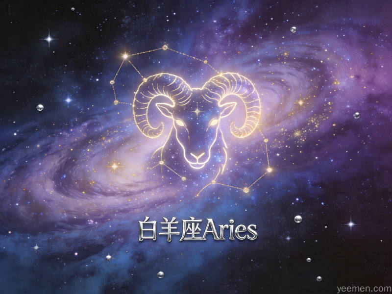 星座星盘图：行星宫位配置示意