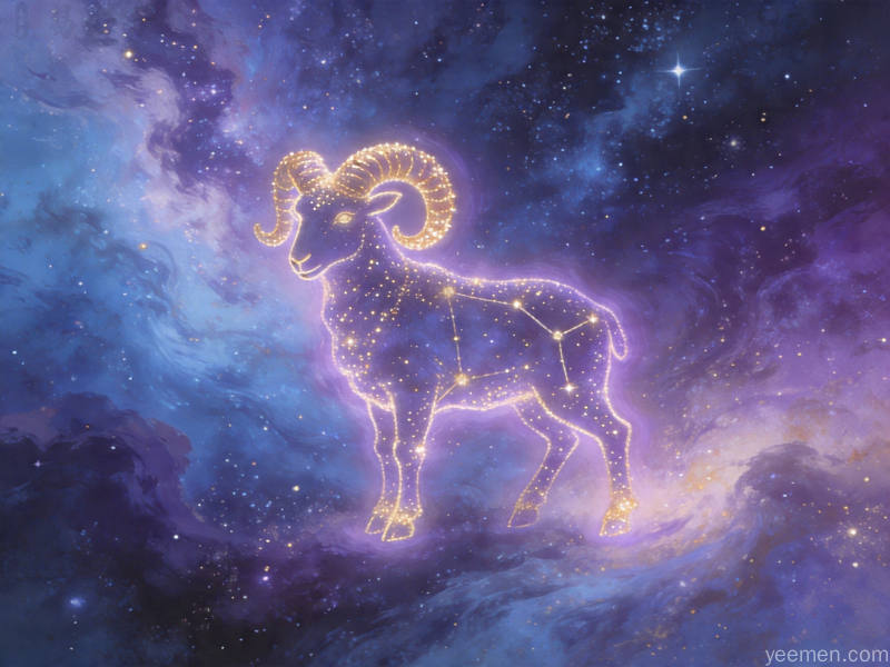 星象配置图：行星相位关系图解