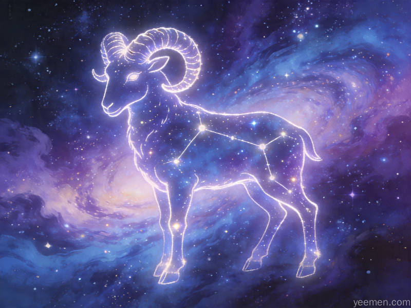 星座星盘图：行星宫位配置示意