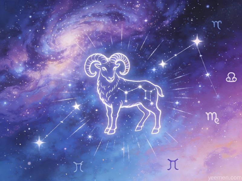 星象配置图：行星相位关系图解
