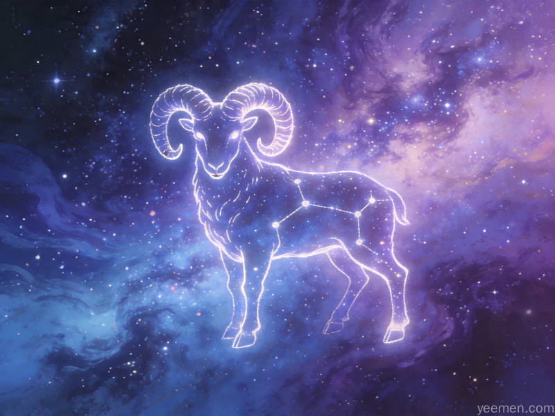 星座星盘图：行星宫位配置示意