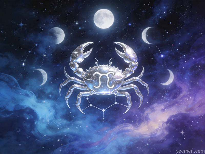 星座星盘图：行星宫位配置示意