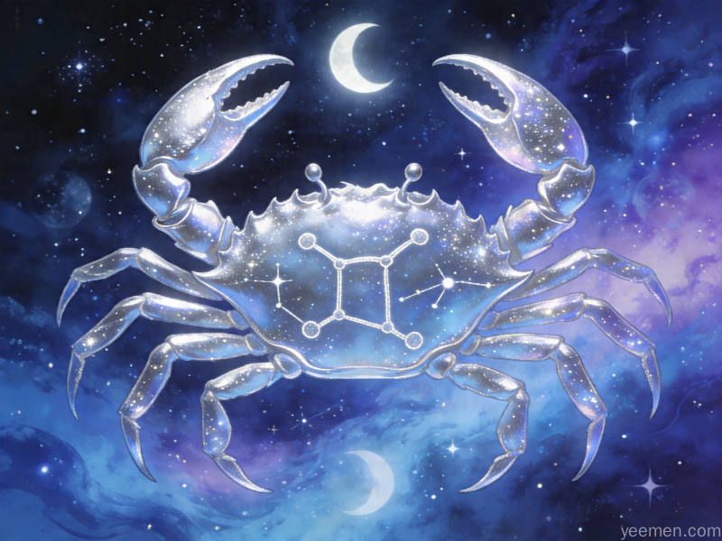 星座星盘图：行星宫位配置示意