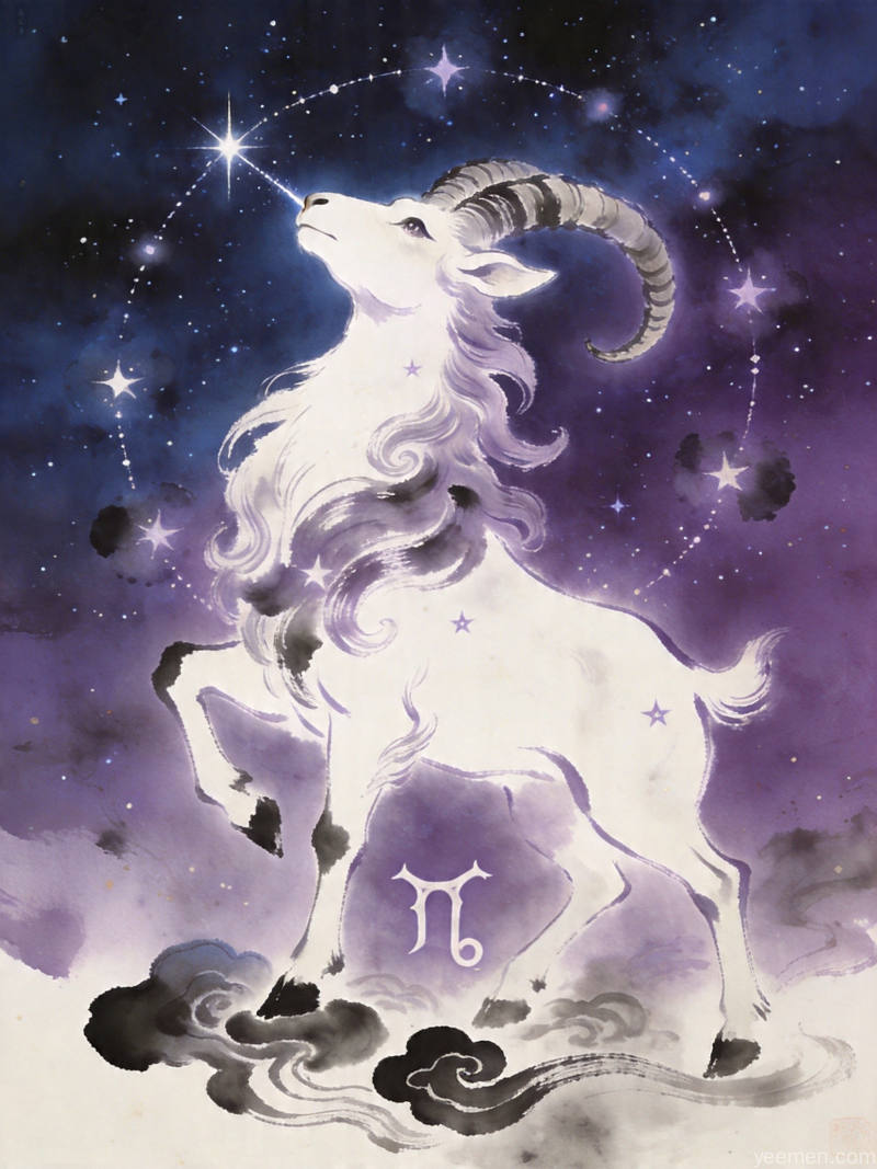 星座星盘图：行星宫位配置示意