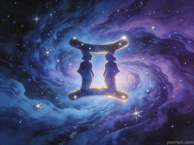 星座星盘图：行星宫位配置示意