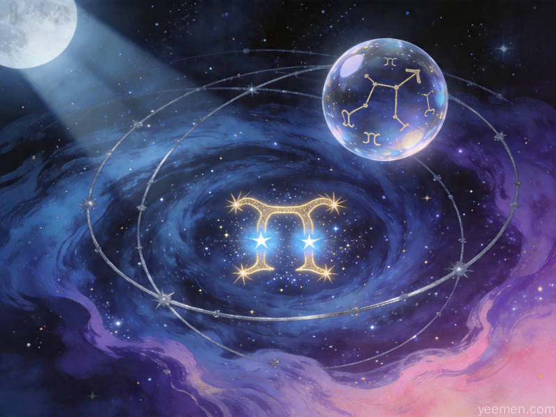 占星星座图：星座运势分析图示