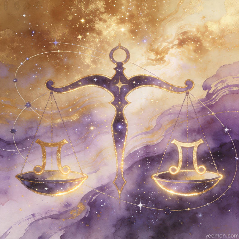 星座星盘图：行星宫位配置示意