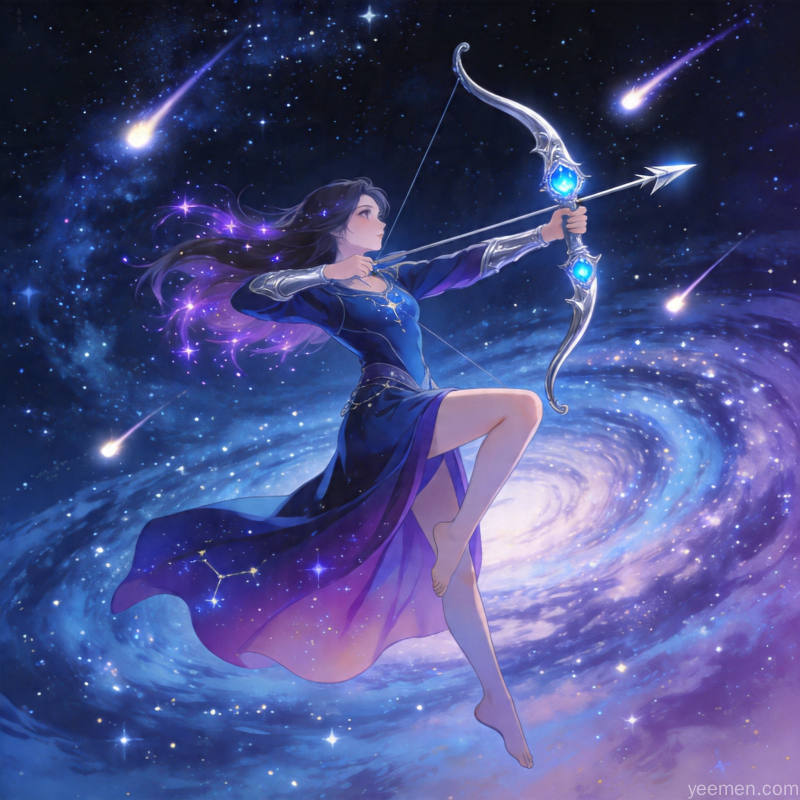 星座星盘图：行星宫位配置示意