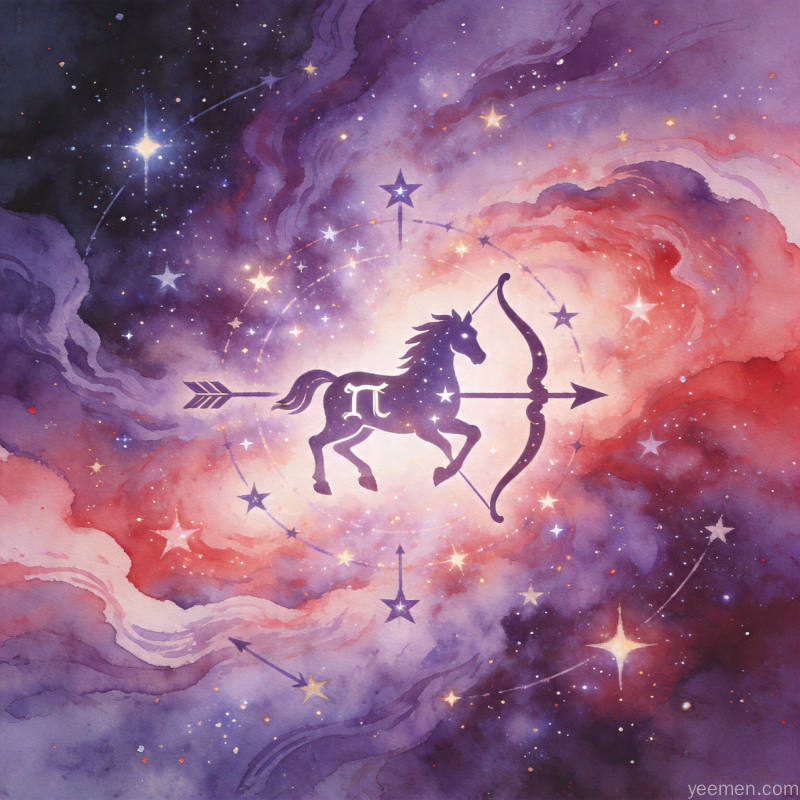 星座星盘图：行星宫位配置示意