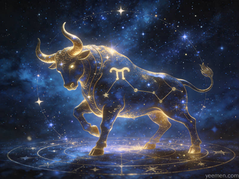星座星盘图：行星宫位配置示意