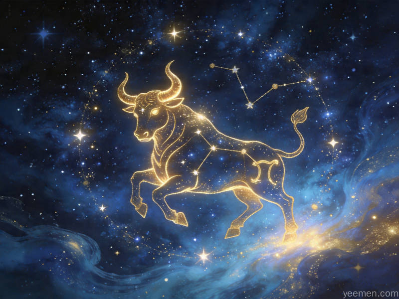 星座星盘图：行星宫位配置示意