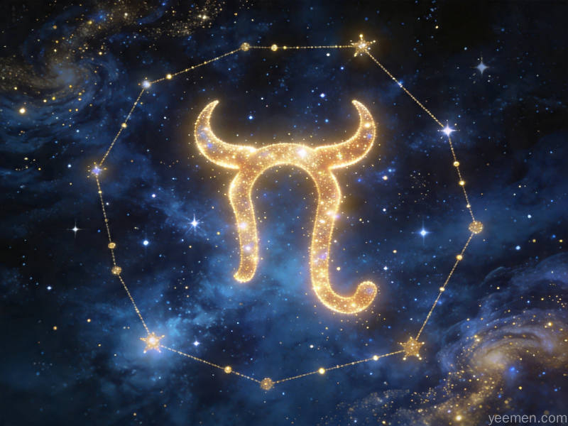星座星盘图：行星宫位配置示意