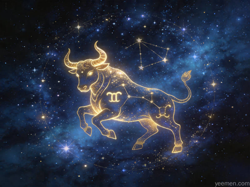 星座星盘图：行星宫位配置示意