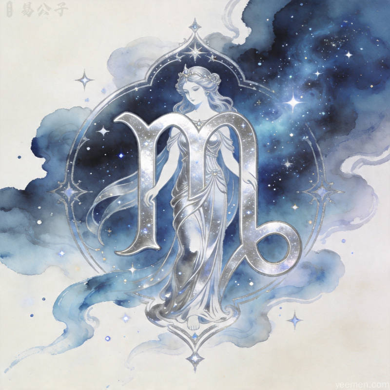 星座星盘图：行星宫位配置示意