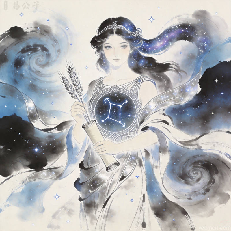 星象配置图：行星相位关系图解