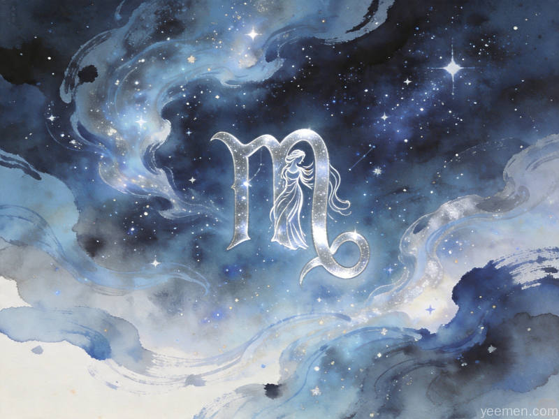 星座星盘图：行星宫位配置示意