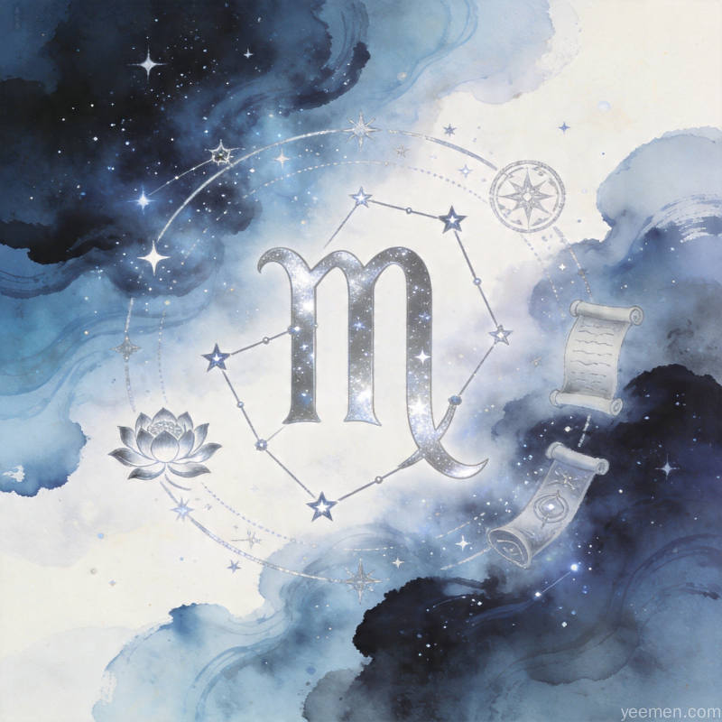 星盘分析图：十二宫位分布解读