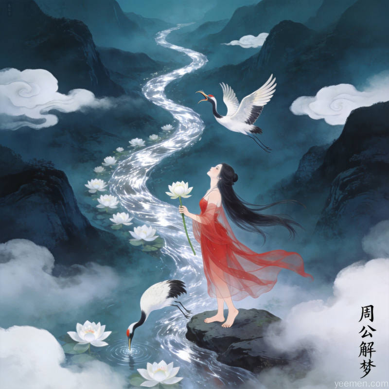 吉祥梦境莲花意象