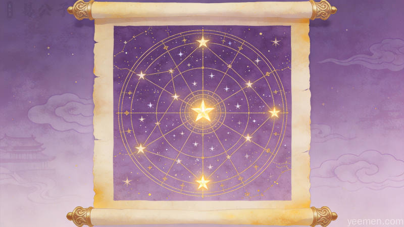 紫微斗数十二宫位详解：命盘核心框架解读